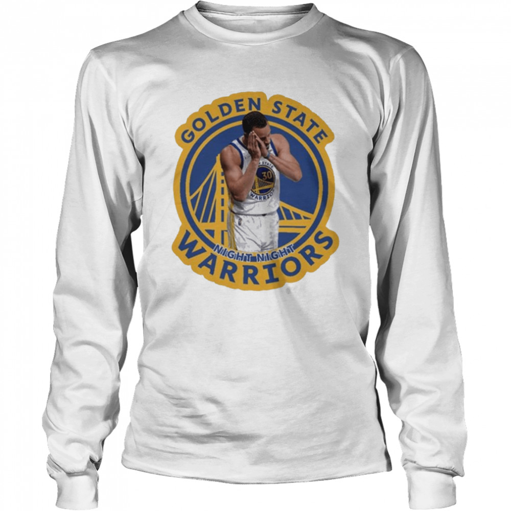 Golden State Warriors Stephen Curry Night Night 2022 Tee  Long Sleeved T-shirt