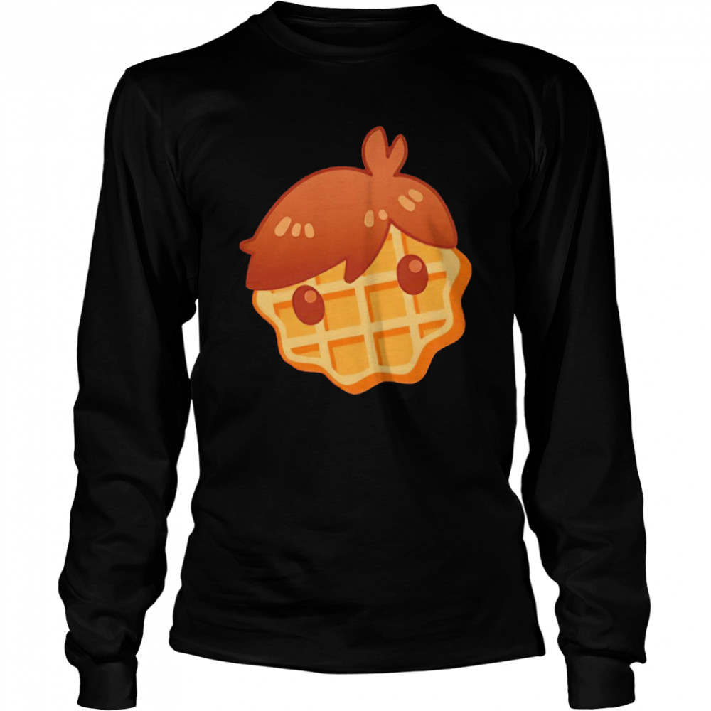 Grian Waffle Head shirt Long Sleeved T-shirt