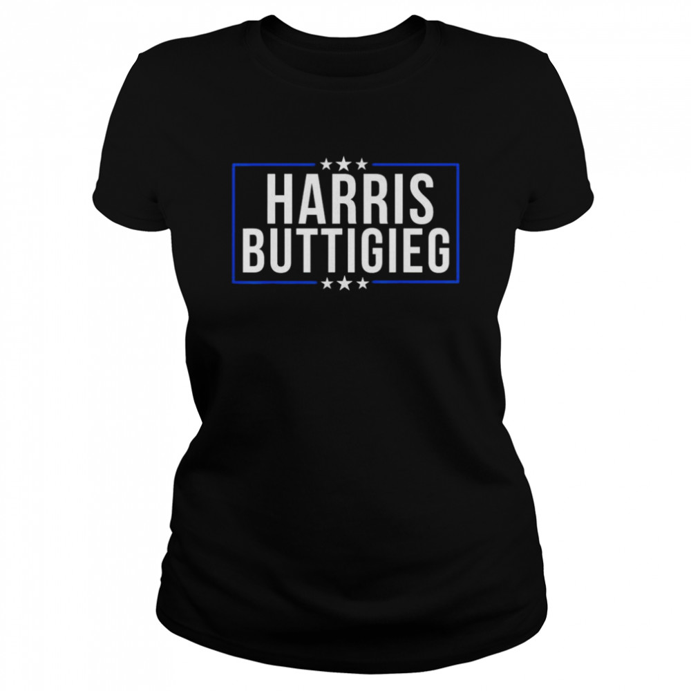 Harris Buttigieg 2024 Presidential Elect Campaign T- Classic Women's T-shirt
