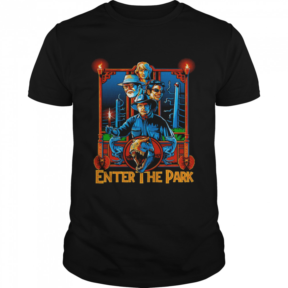 Jurassic Park Enter The Park  Classic Men's T-shirt