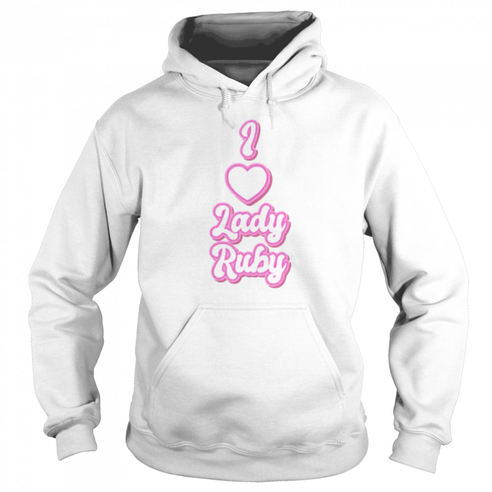 Justice For Lady Ruby I Love Lady Ruby  Unisex Hoodie