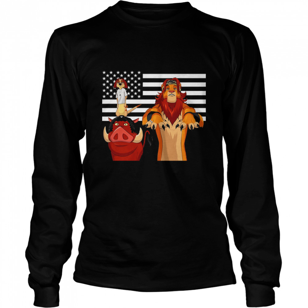 Mens Best Lion King Outkast Stankonia Funny Men Classic T- Long Sleeved T-shirt