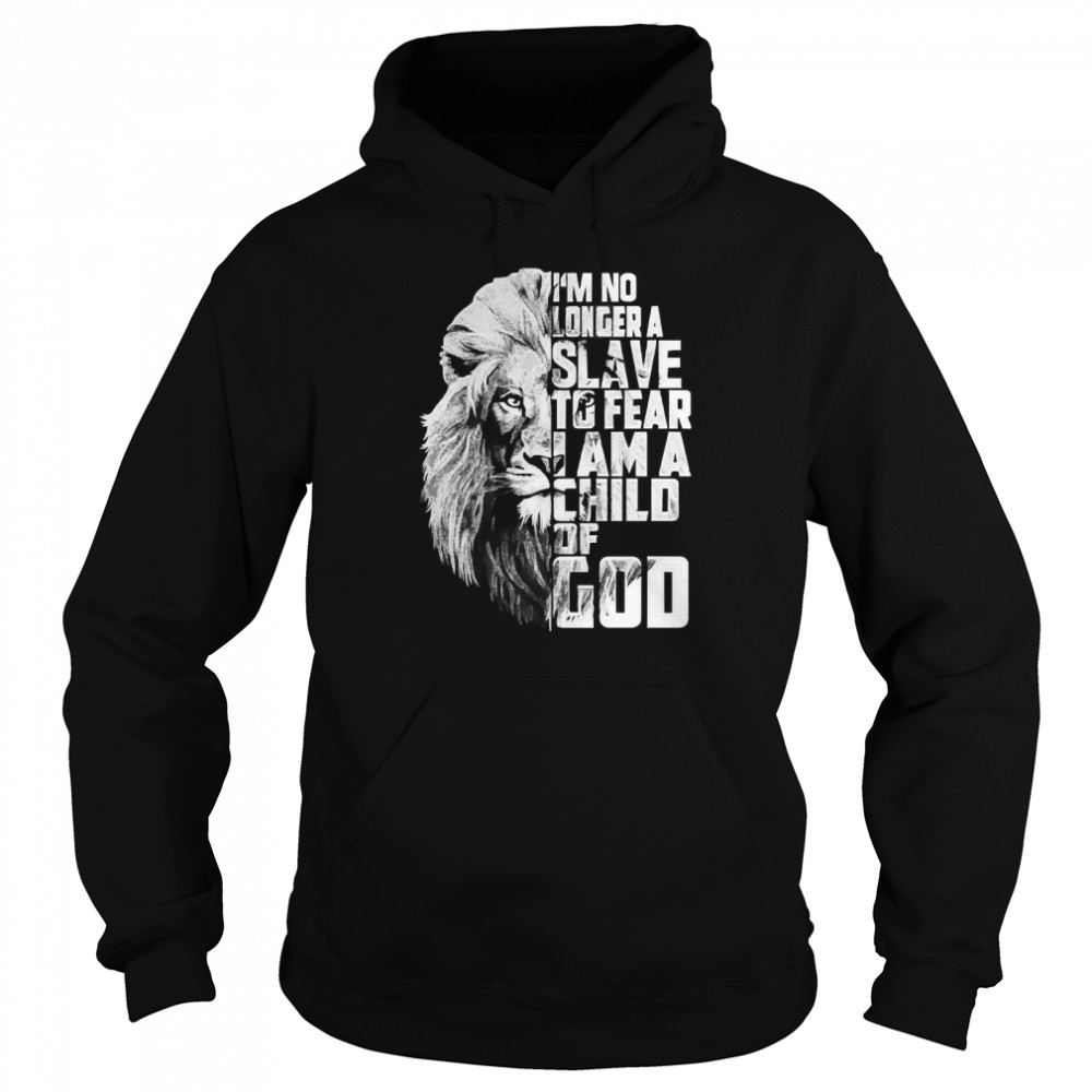 Mens Best No Longer A Slave To Fear Gifts For Men Classic T- Unisex Hoodie