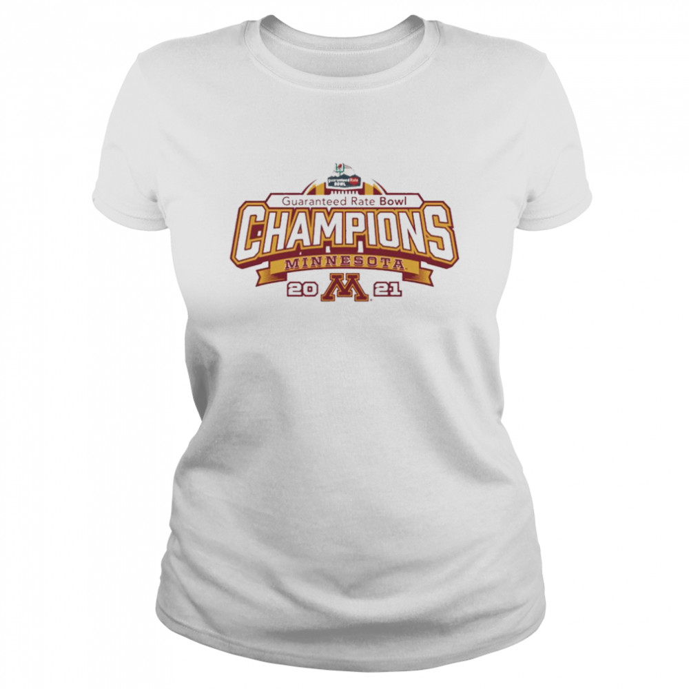 Minnesota Twins Guarantee Rate Bowl Champions 2022  Classic Women's T-shirt