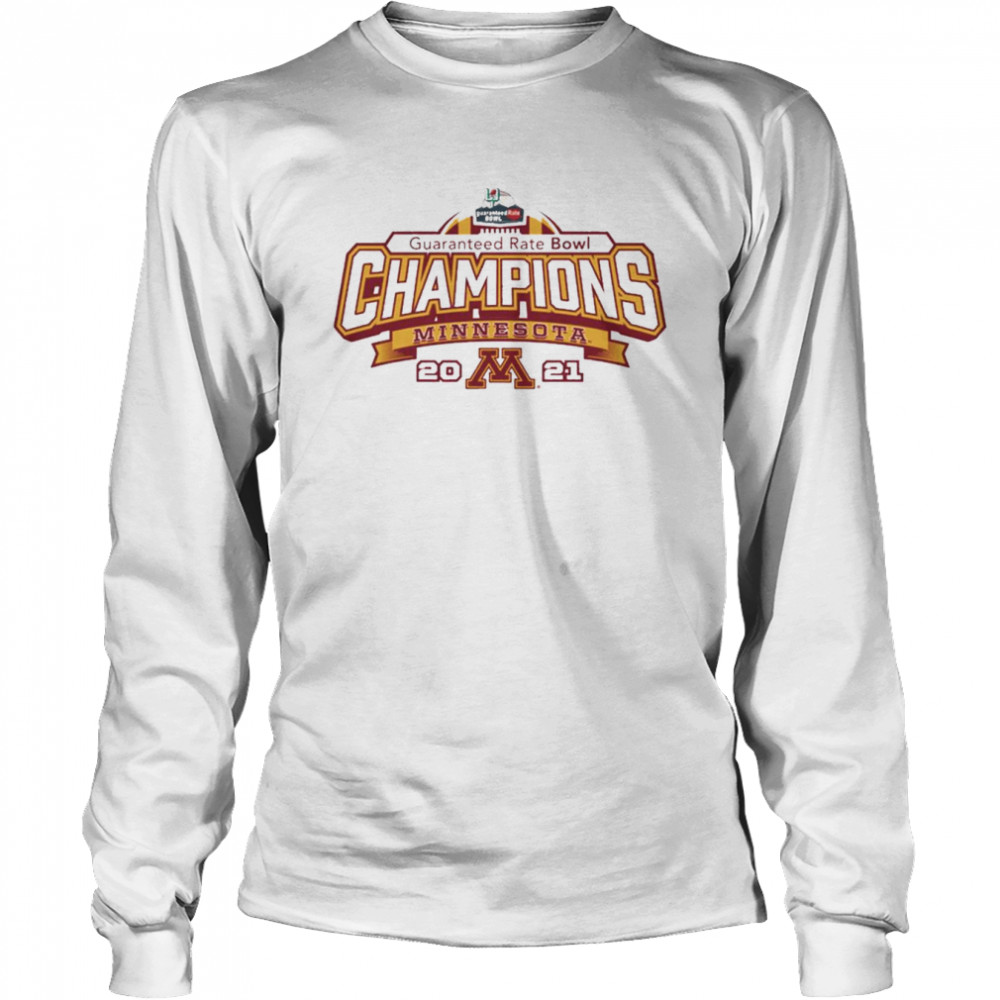 Minnesota Twins Guarantee Rate Bowl Champions 2022  Long Sleeved T-shirt