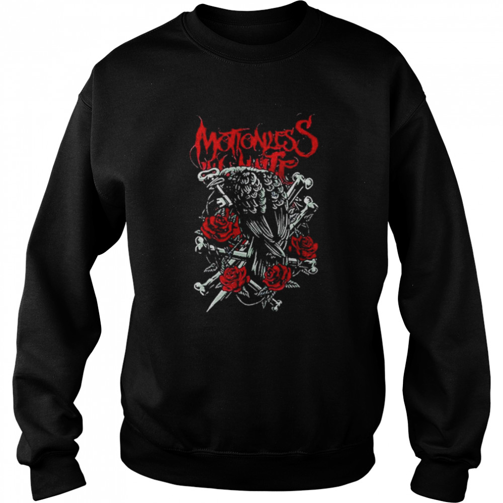 Motionless In White Evil Crow  Unisex Sweatshirt