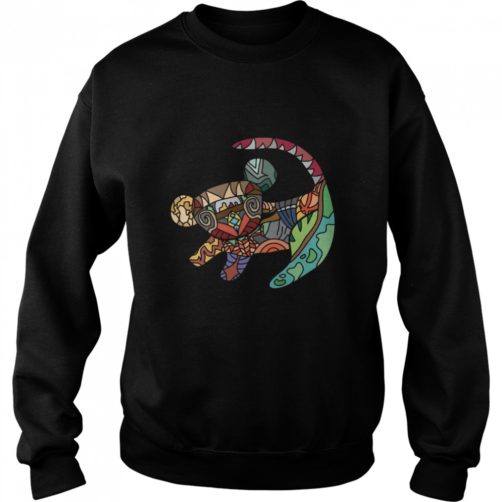 My Favorite People Lion Pattern Lover Gift Classic T- Unisex Sweatshirt