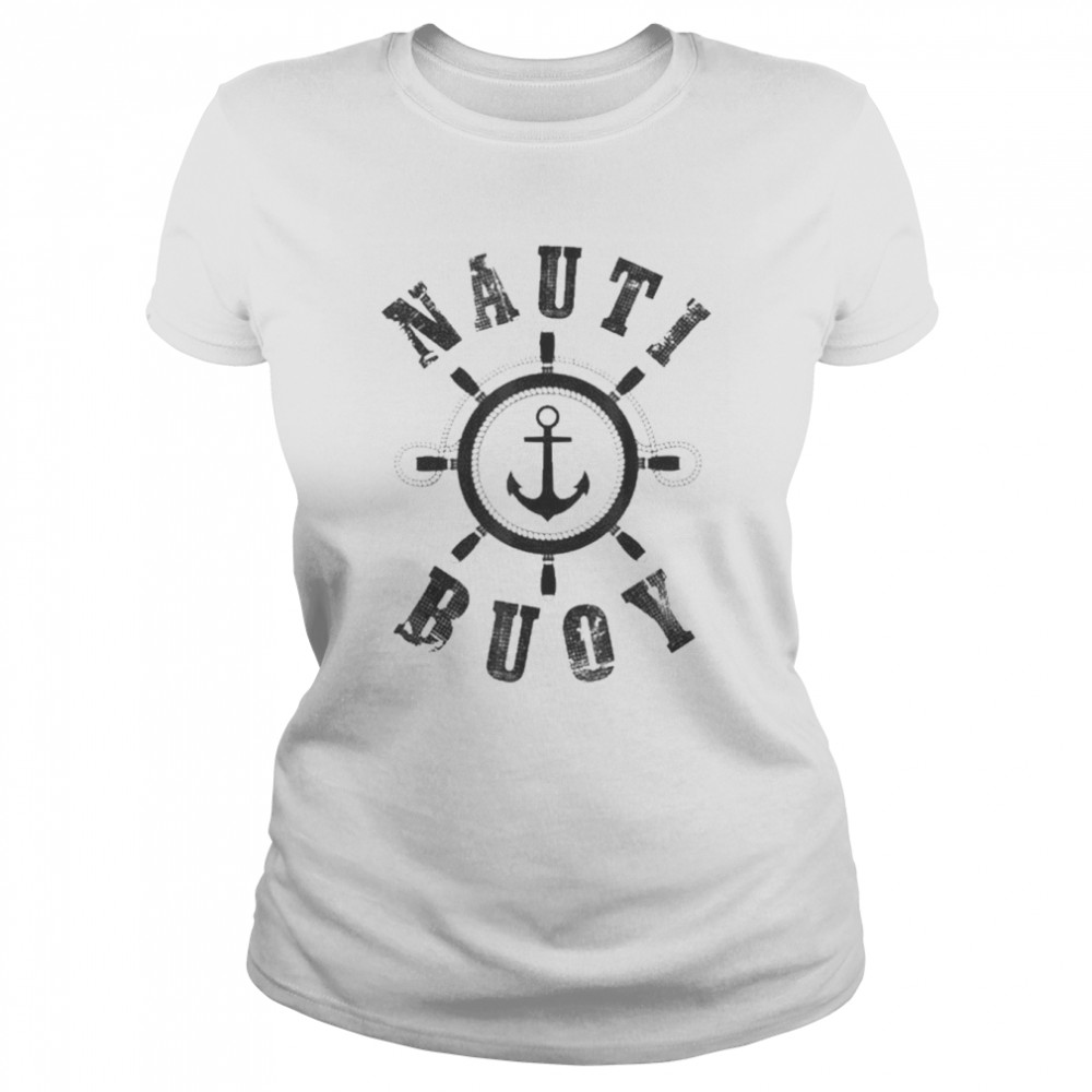 Nautical Boat Captain Boating  Classic Women's T-shirt