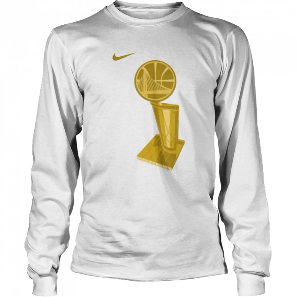 NBA Champions Golden State Warriors Logo  Long Sleeved T-shirt