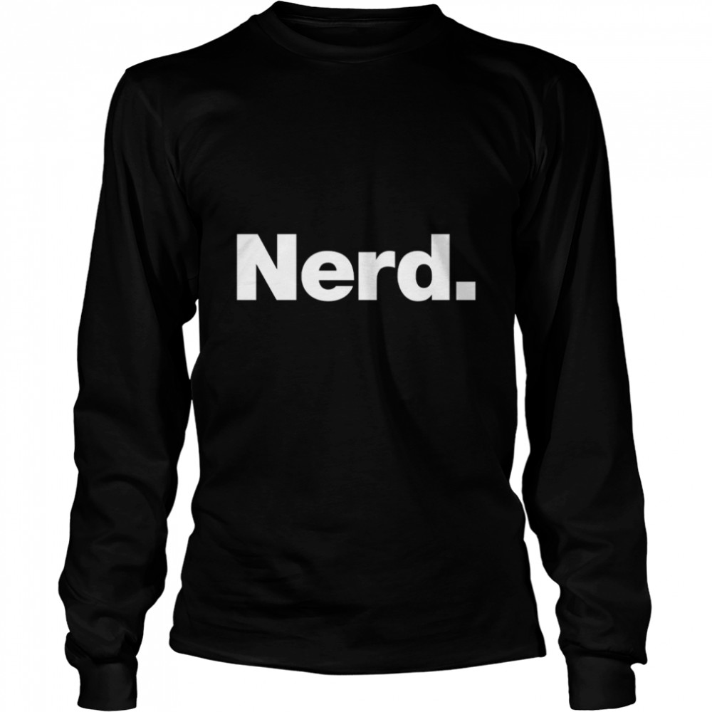 Nerd Classic T- Long Sleeved T-shirt