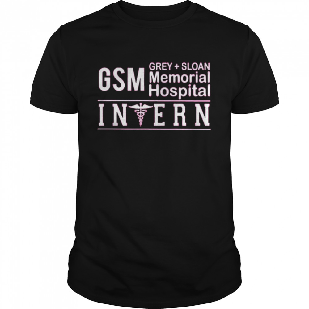 Nurse GSM Grey Sloan Memorial Hospital Intern shirt Classic Men's T-shirt