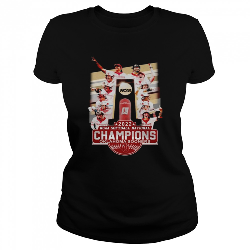 Oklahoma Sooners 2022 NCAA Softball National Champions new shirt Classic Women's T-shirt