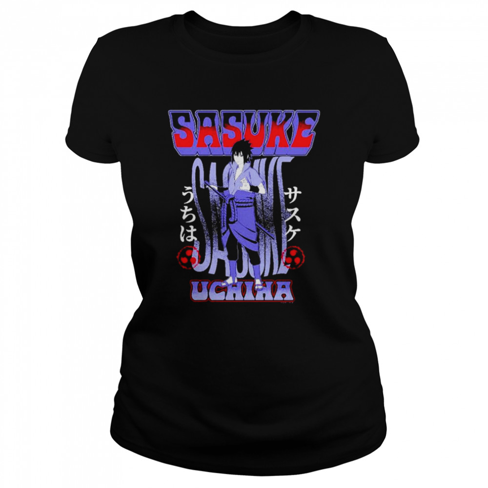 Sasuke Uchiha Wavy Type shirt Classic Women's T-shirt