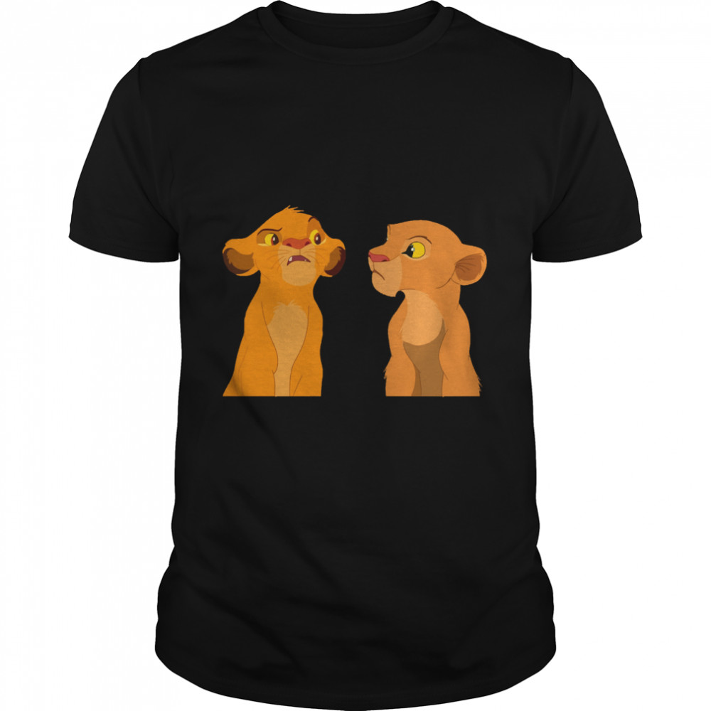 Simba And Nala Lion King Essential T- Classic Men's T-shirt