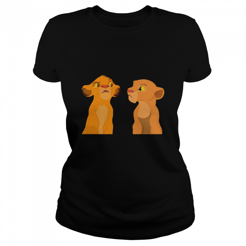 Simba And Nala Lion King Essential T- Classic Women's T-shirt