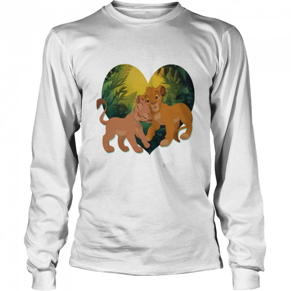 Simba Nala Lion Sarabi Mufasa Vintage Retro Classic T- Long Sleeved T-shirt
