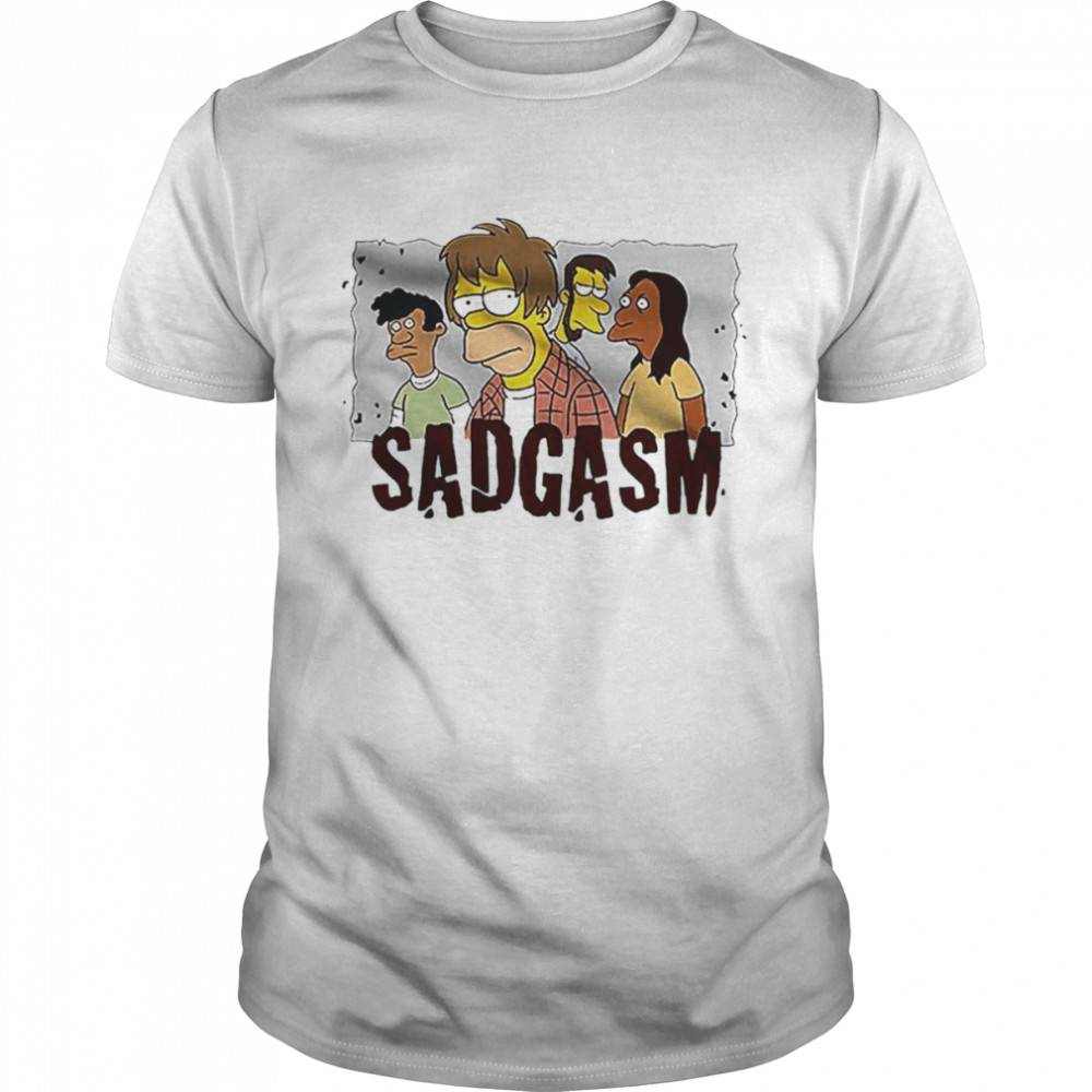 Simpsons Sadgasm Bart Family shirt Classic Men's T-shirt