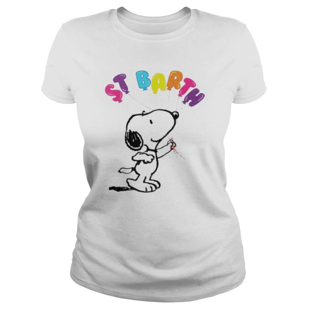 Snoopy St Barth unisex T-shirt Classic Women's T-shirt