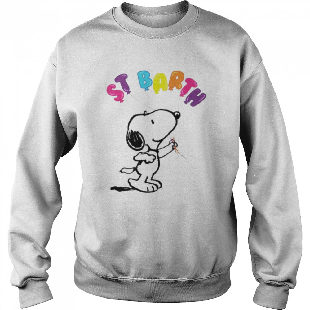 Snoopy St Barth unisex T-shirt Unisex Sweatshirt