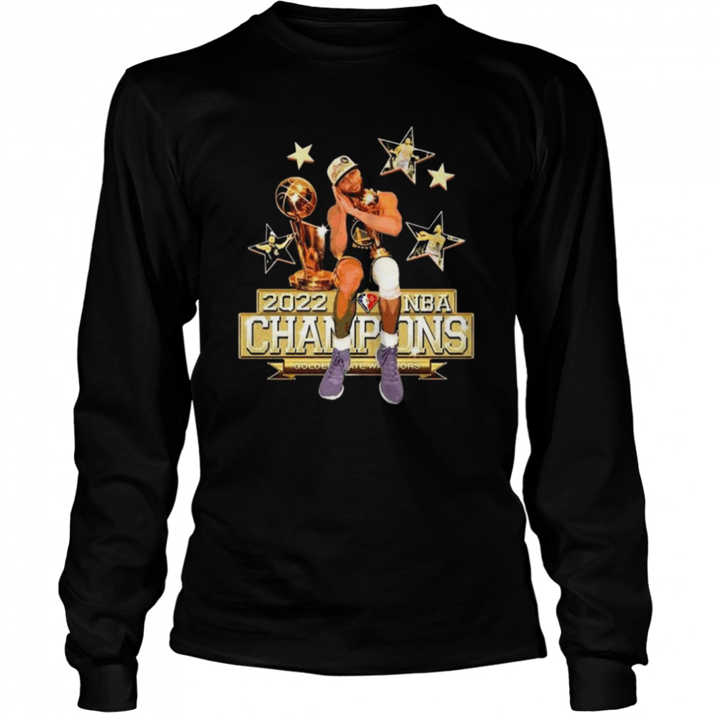 Steph Curry Night Night 2022 NBA Champions Golden State Warriors  Long Sleeved T-shirt