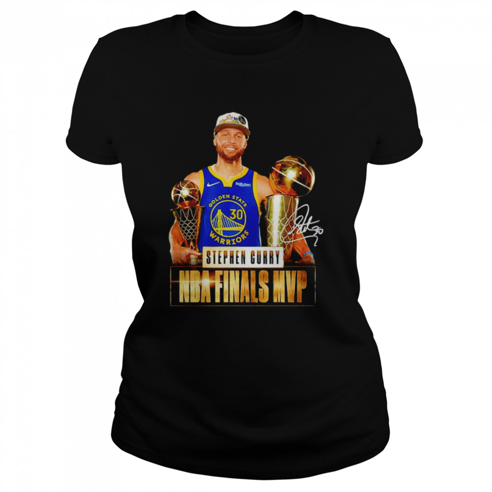 Stephen Curry NBA Finals MVP signature shirt Classic Women's T-shirt