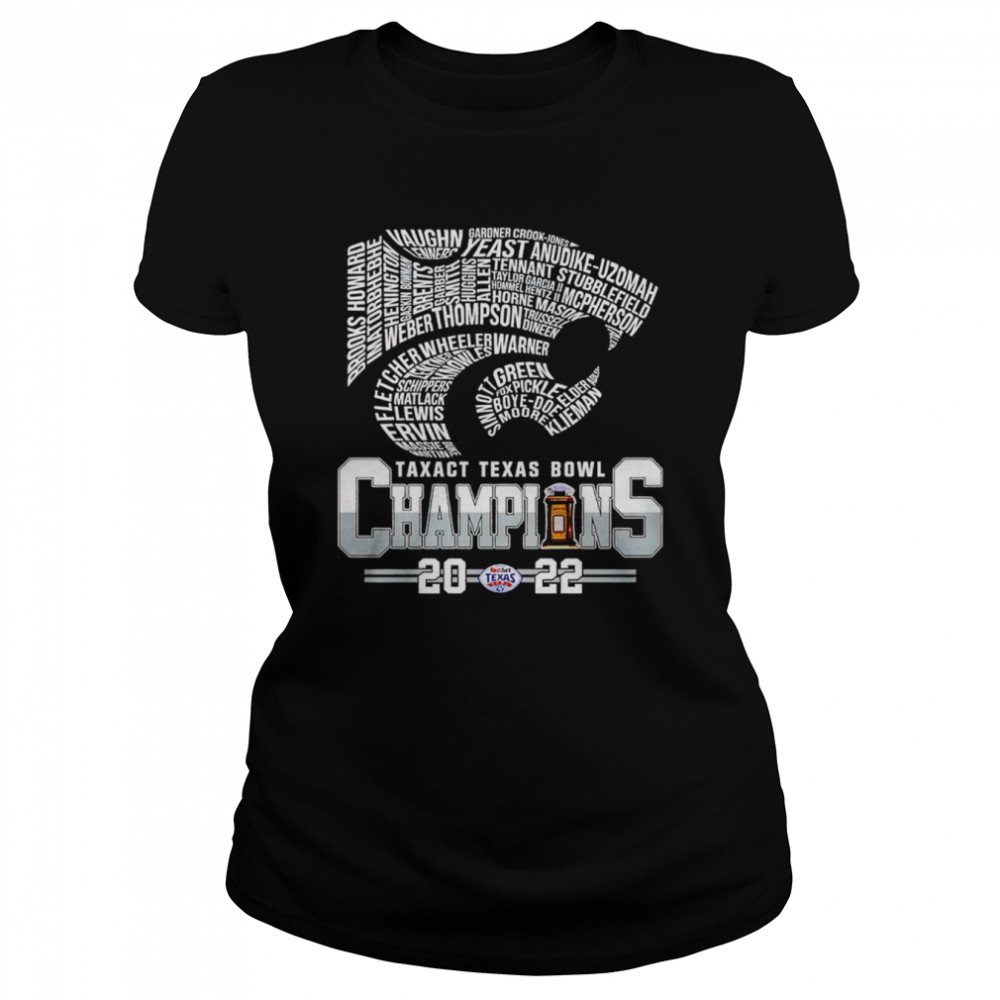 Taxact Texas Bowl Champions 2022 shirt Classic Women's T-shirt