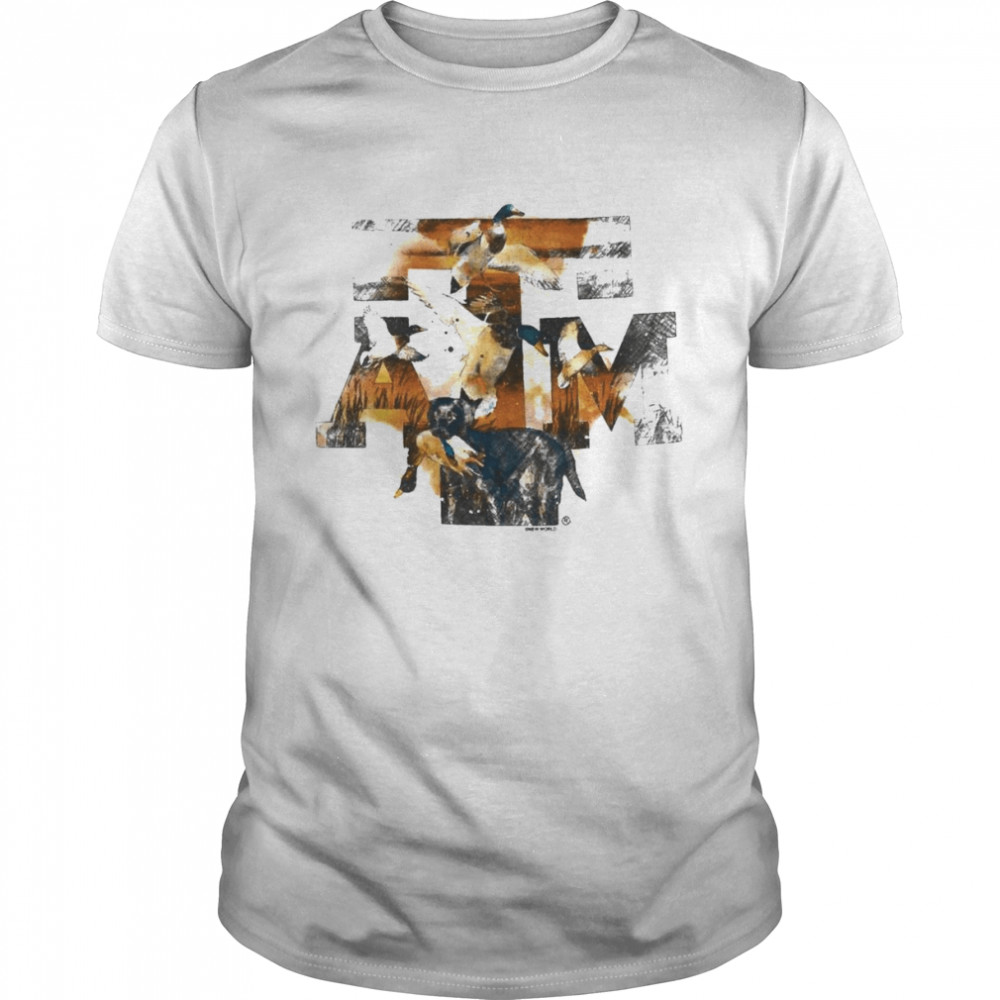 Texas A_M Ducks Unlimited Sketch T- Classic Men's T-shirt Texas A_M Ducks Unlimited Sketch T- Classic Men's T-shirt