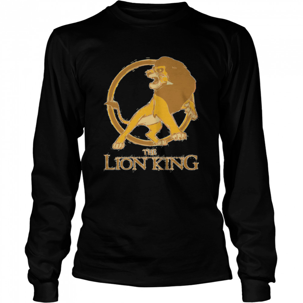 The Lion King Mens My Favorite Classic T- Long Sleeved T-shirt