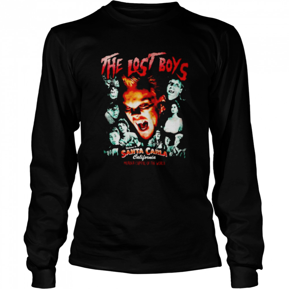 The Lost Boys Santa Carla California  Long Sleeved T-shirt