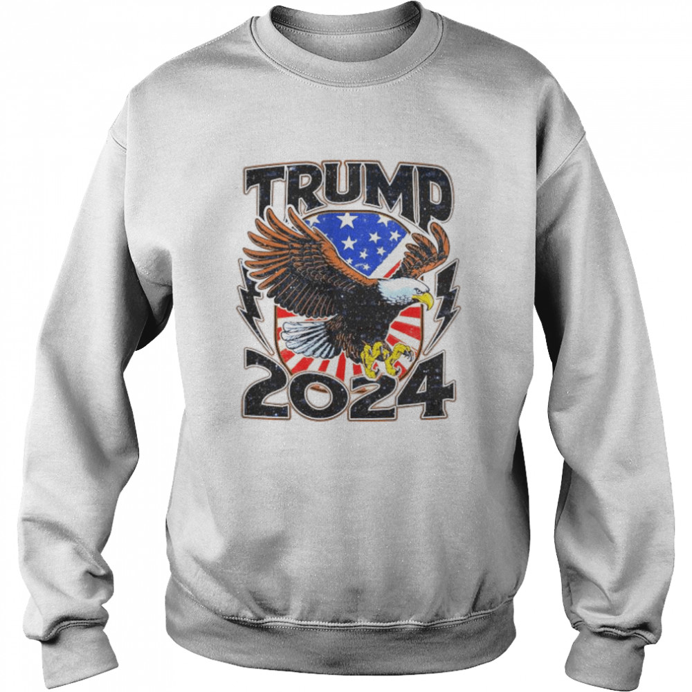 Trump 2024 Great Maga King 4th Of July Anti Joe Biden Unisex Sweatshirt