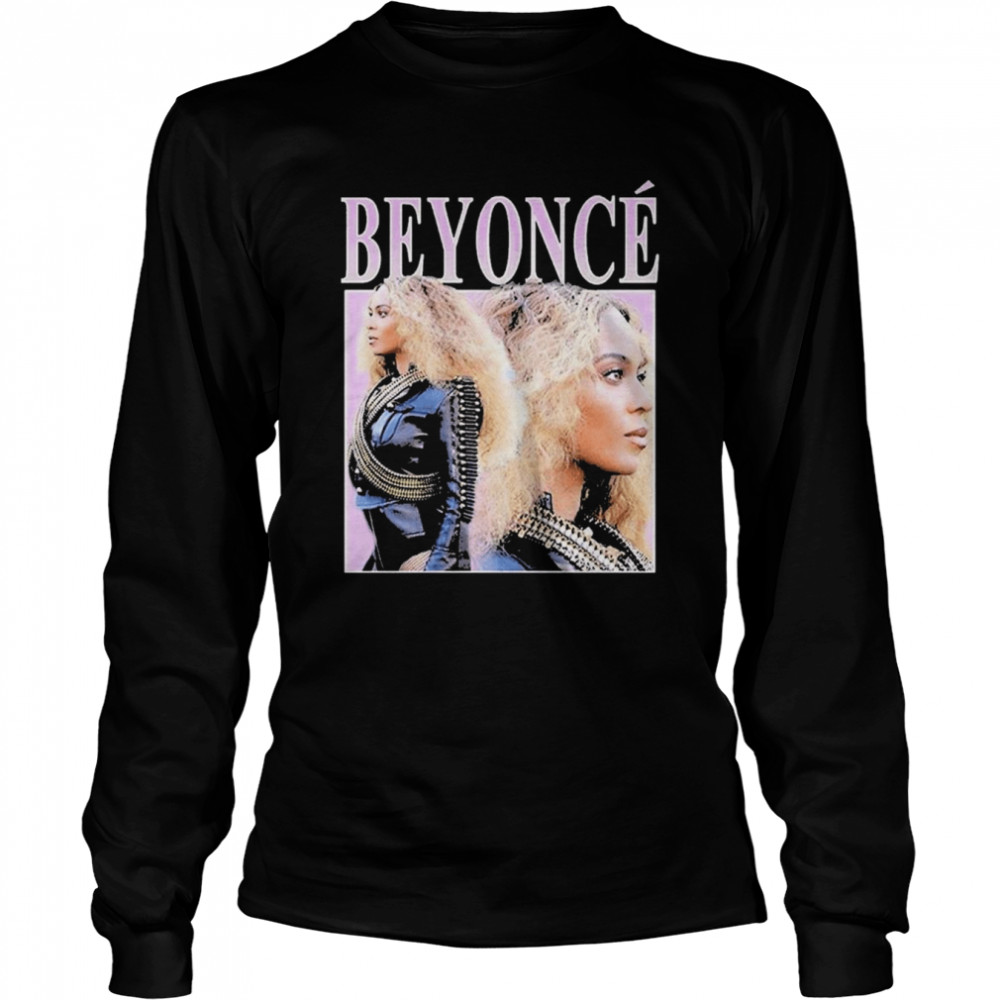 Vintage Beyonce Vintage Rap T- Long Sleeved T-shirt