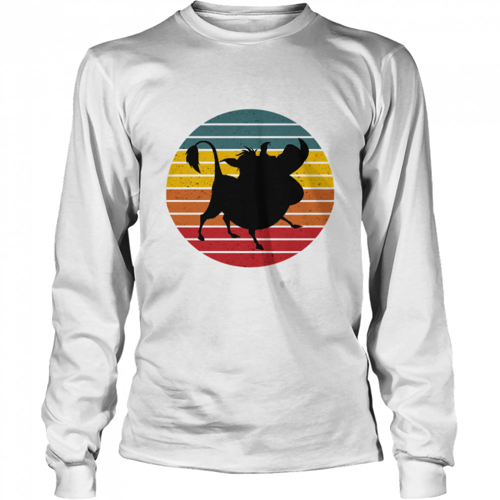 When I Was A Young Warthog Colors Classic T- Long Sleeved T-shirt