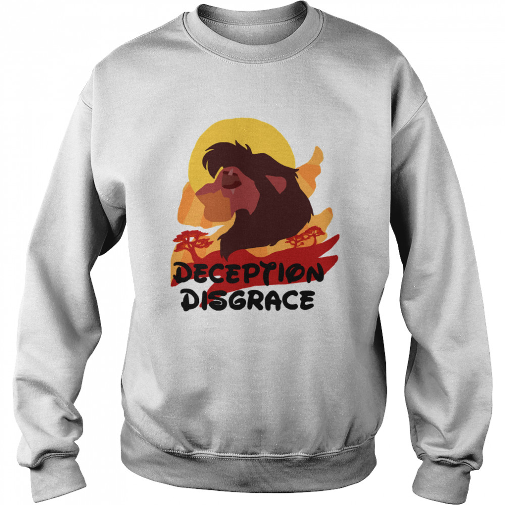 Women Men Deception Disgrace Lover Gifts Classic T- Unisex Sweatshirt