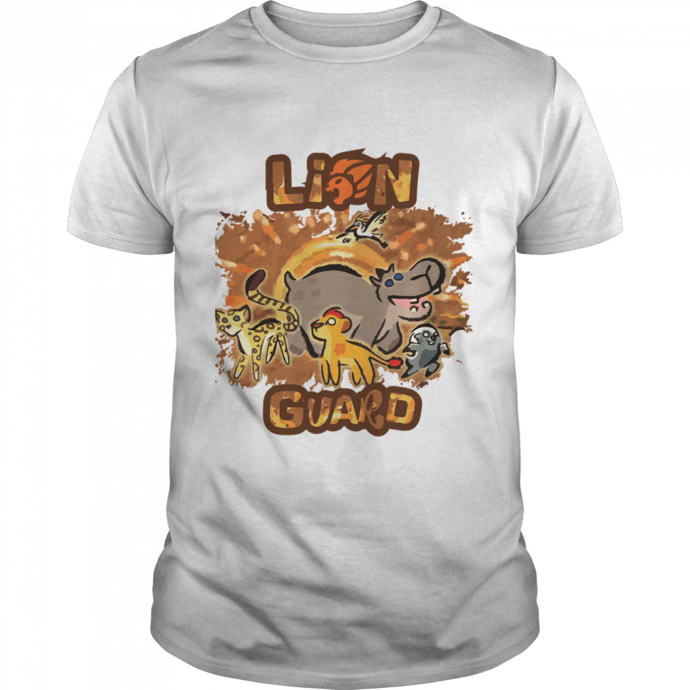 Women Men Lion Guard Cave Painting Animal Classic T- Classic Men's T-shirt