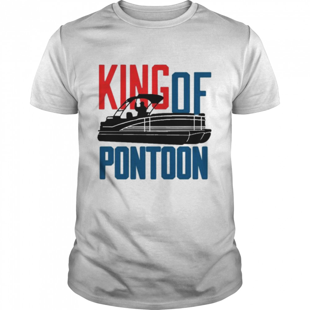 Illustration of king of the pontoon trending shirt Classic Men's T-shirt