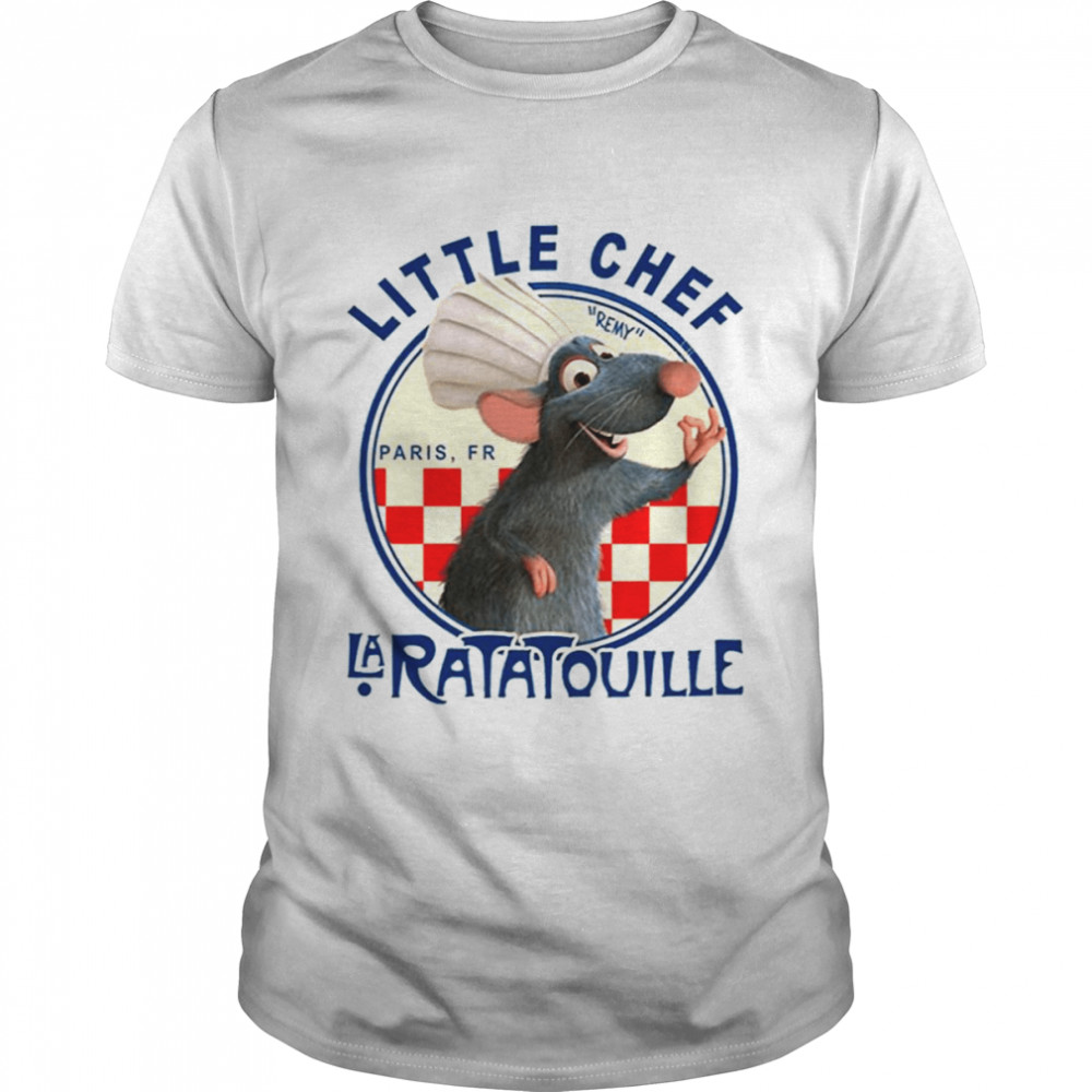 Little Chef La Ratatouille Pixar Cartoon Shirt