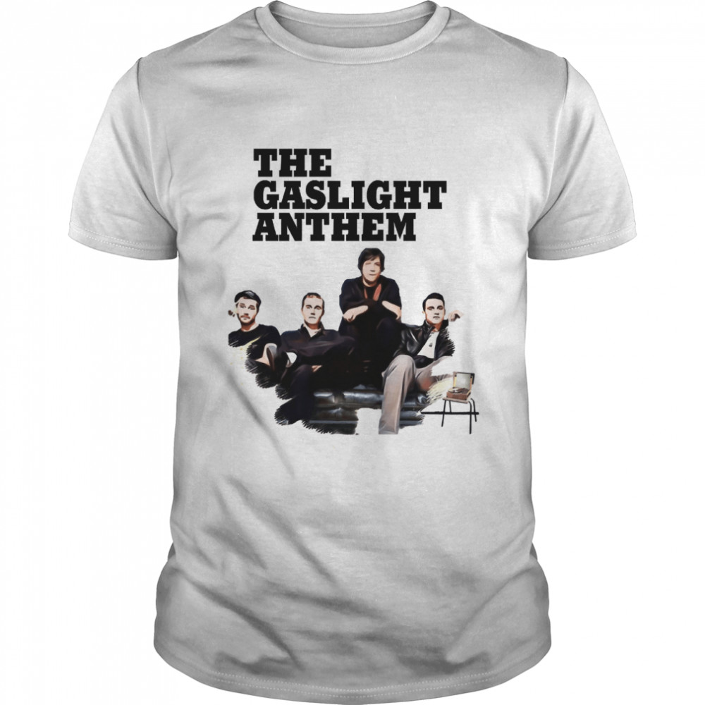 My Favorite People The Gaslight Anthem Cartoon Artwork Classic T- Classic Men's T-shirt