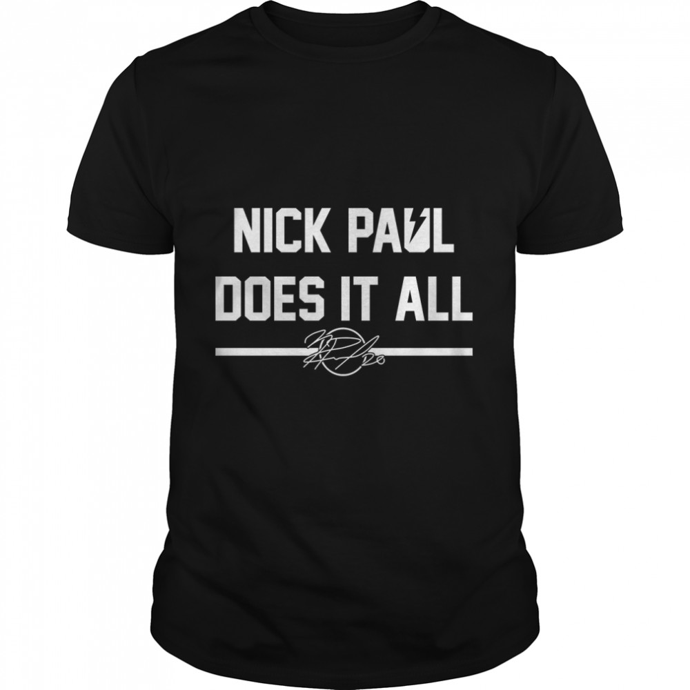 Nick Paul Does It All Tampa Bay Lightning Hockey  Essential T-Shirt