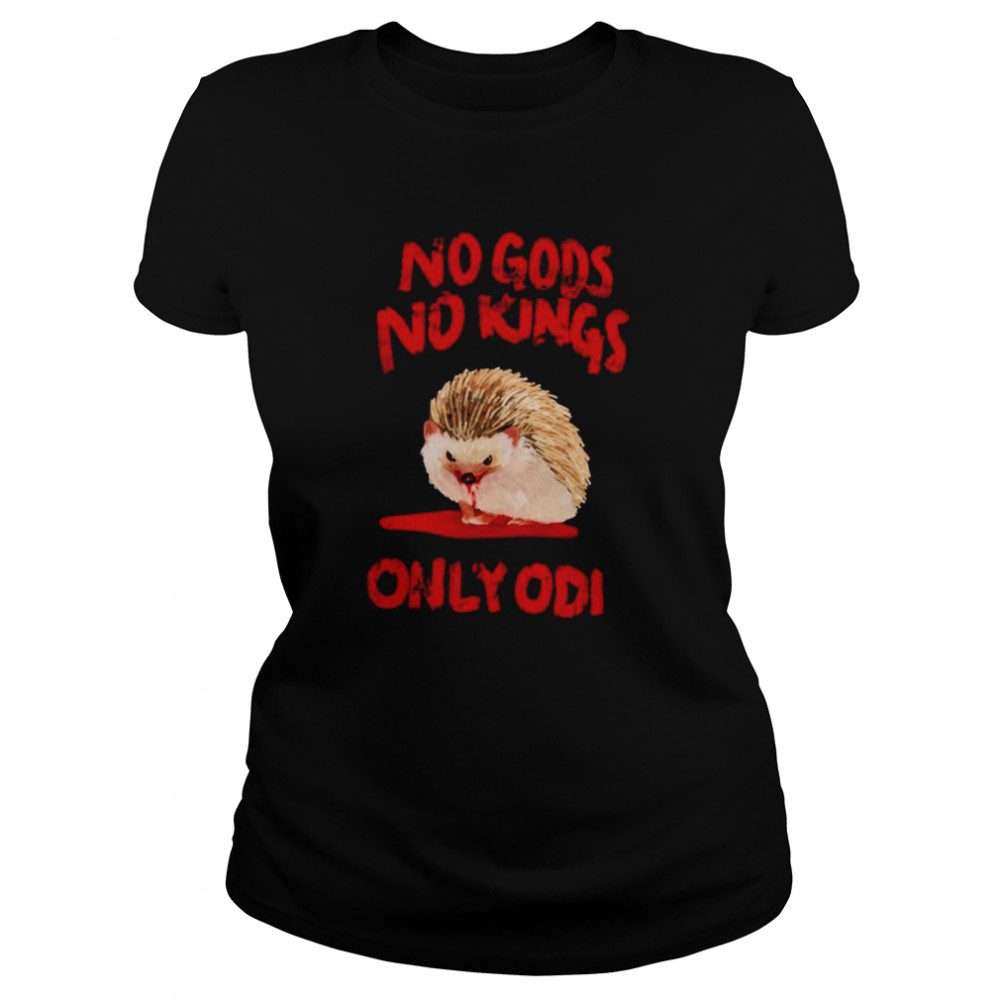 No Gods No Kings Only Odi Fight Me Michael Mouse T- Classic Women's T-shirt