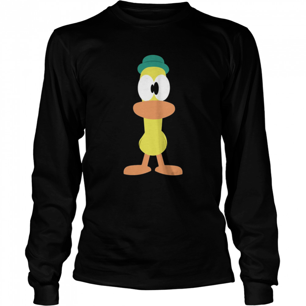Pocoyo Pato Cartoon Animal Lovers Duck shirt Long Sleeved T-shirt