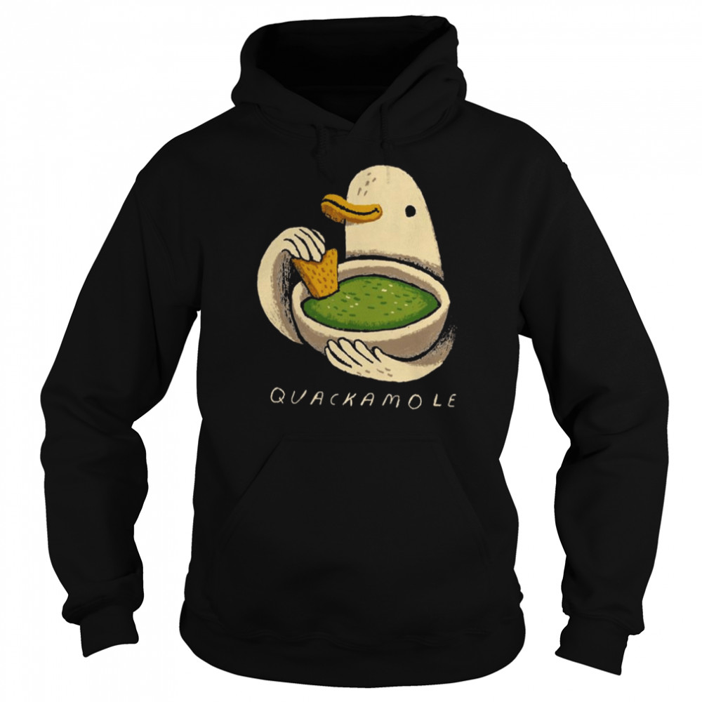 Quacamole Animal Lovers Duck shirt Unisex Hoodie