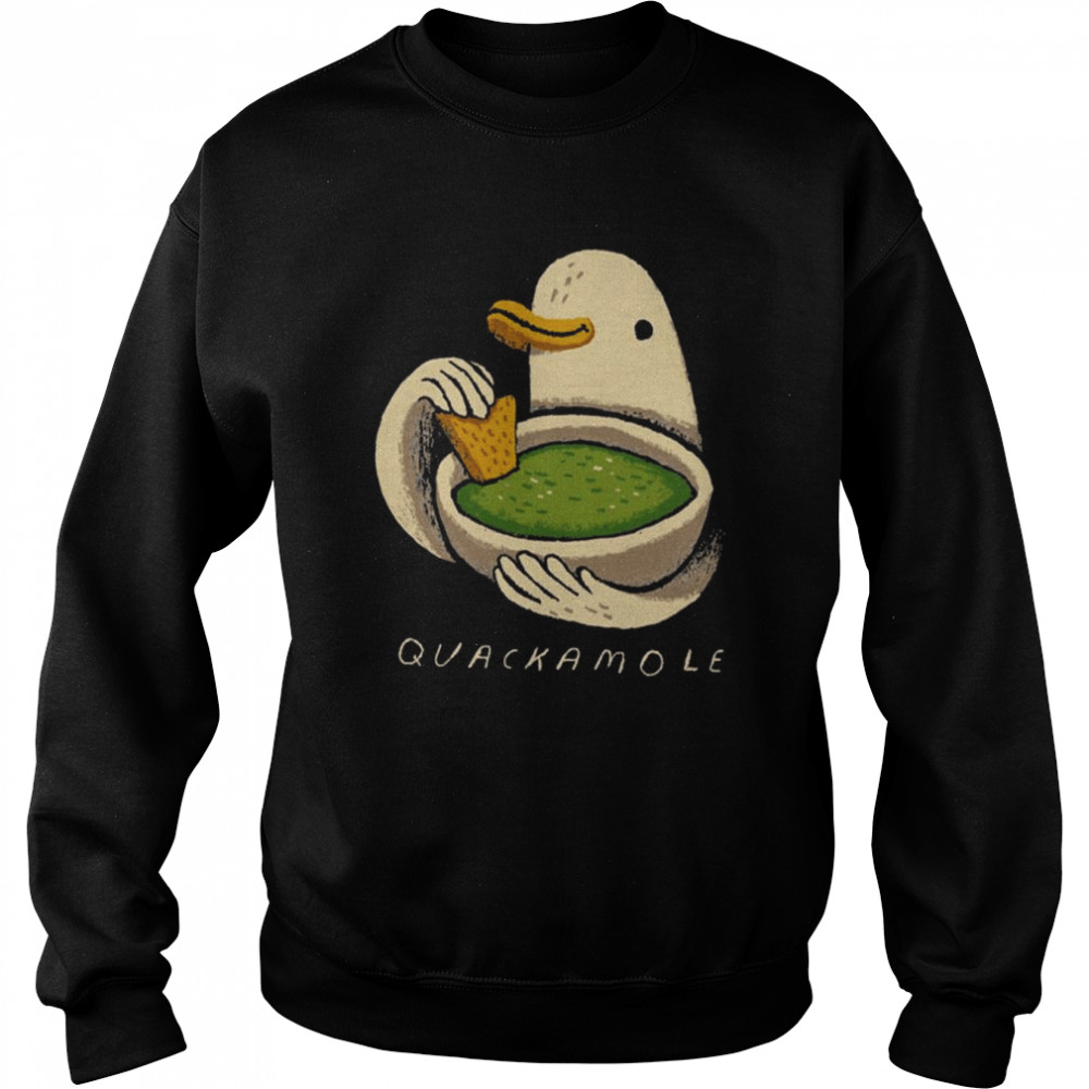 Quacamole Animal Lovers Duck shirt Unisex Sweatshirt