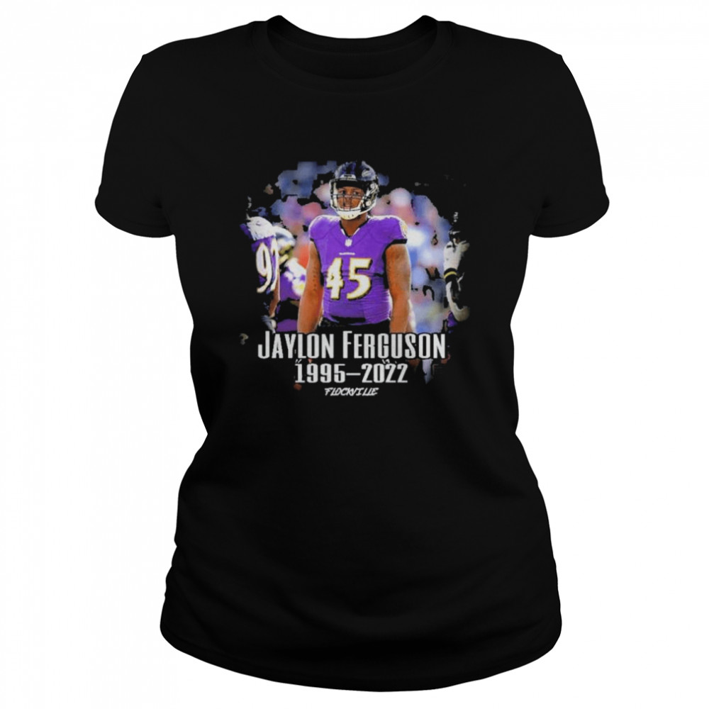 Rest In Peace Jaylon Ferguson RIP 1995 2022  Classic Women's T-shirt