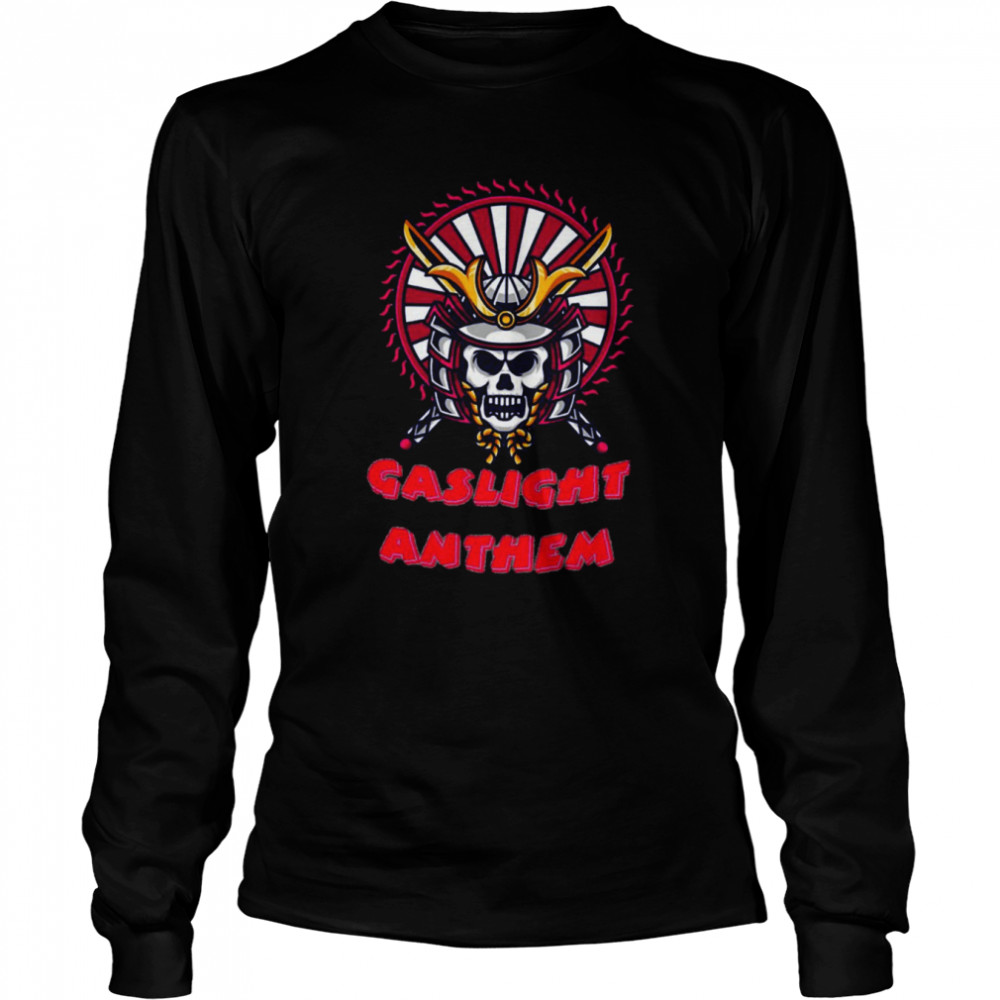 Skull The Gaslight Anthem shirt Long Sleeved T-shirt