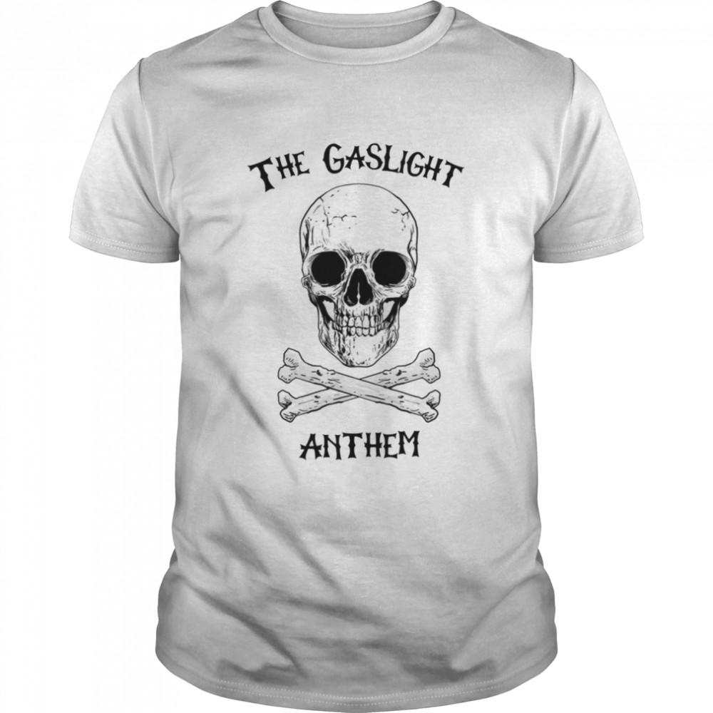 Skull With Bones Design The Gaslight Anthem shirt