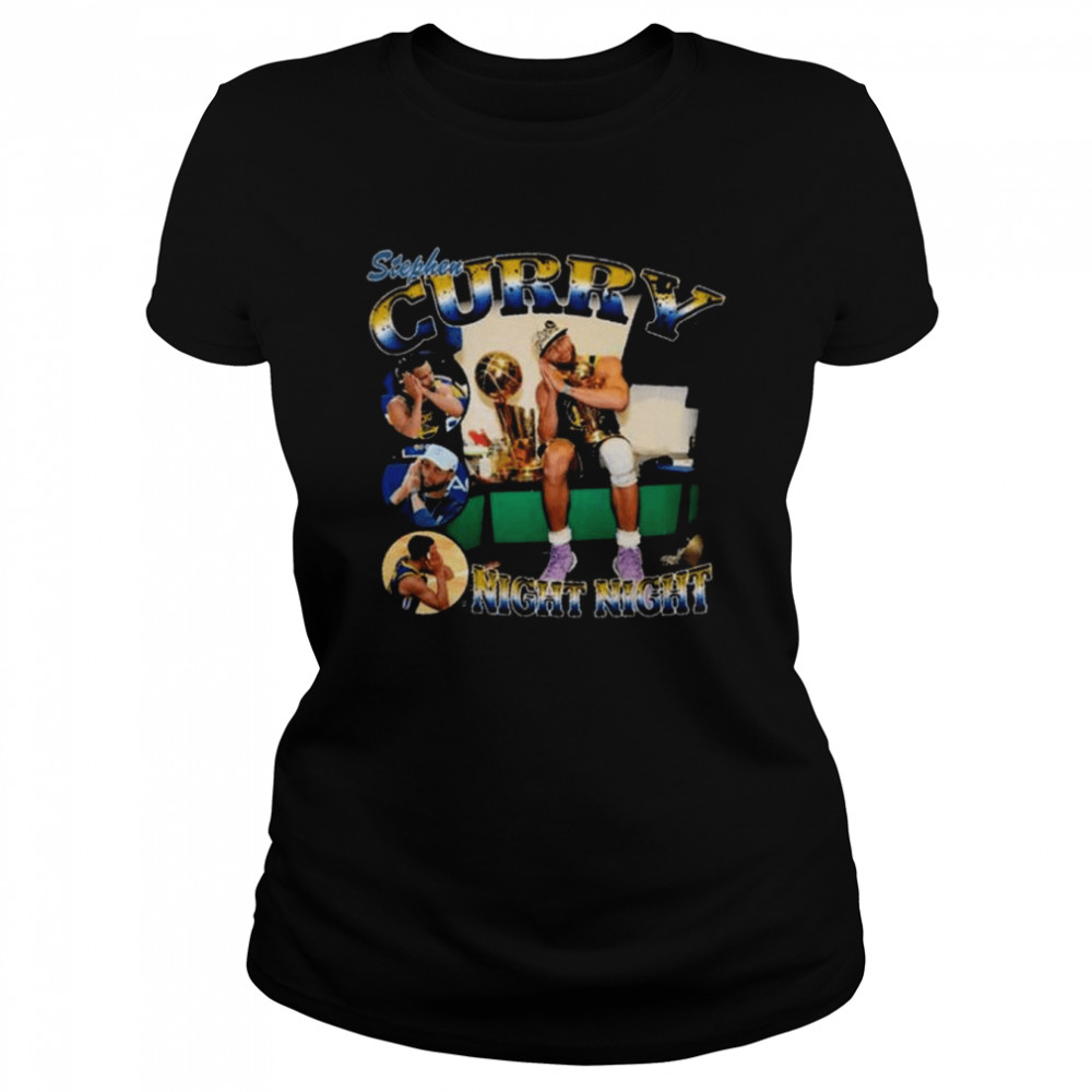 Steph Curry MVP Finals 2022 Night Night  Classic Women's T-shirt