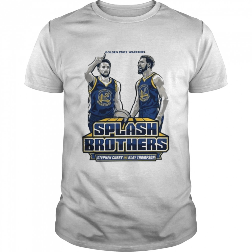 Stephen Curry And Klay Thompson Splash Brothers Splash Brothers Shirt