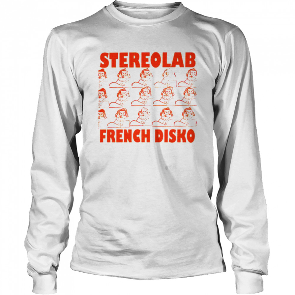 Stereolab French Disko shirt Long Sleeved T-shirt