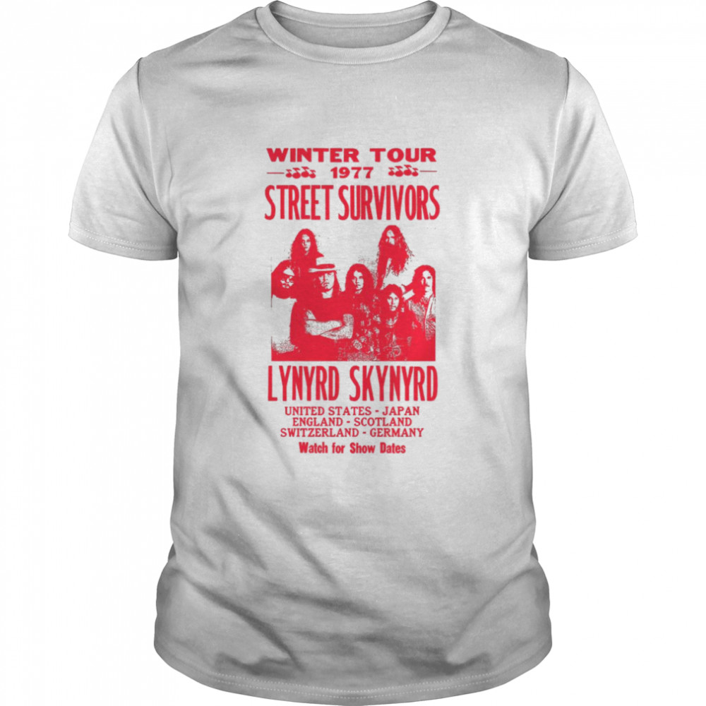 Street Survivors Lynyrd Skynyrd Retro Shirt