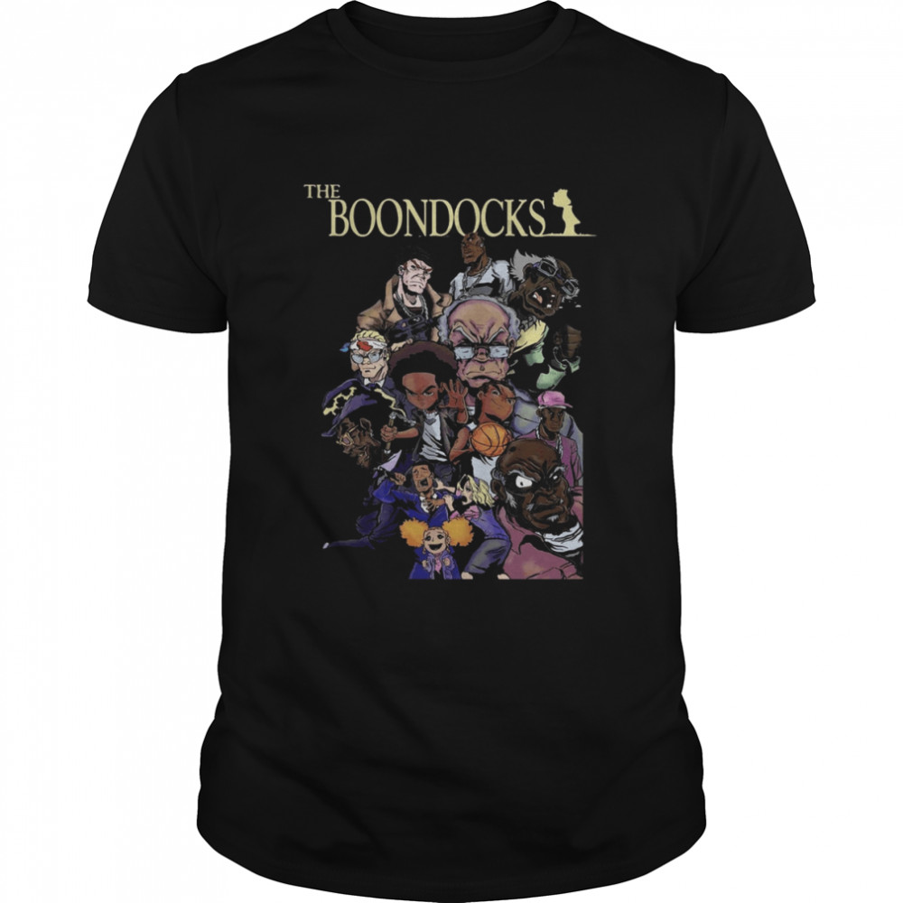 Summary Characters The Boondocks Cartoon shirt Classic Men's T-shirt